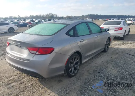 2016 Chrysler 200 S z USA, uszkodzony, nr VIN 1C3CCCBB1GN161818